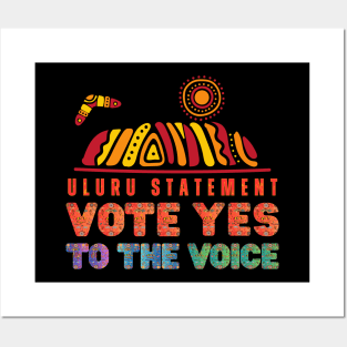 Vote Yes to the Voice Posters and Art